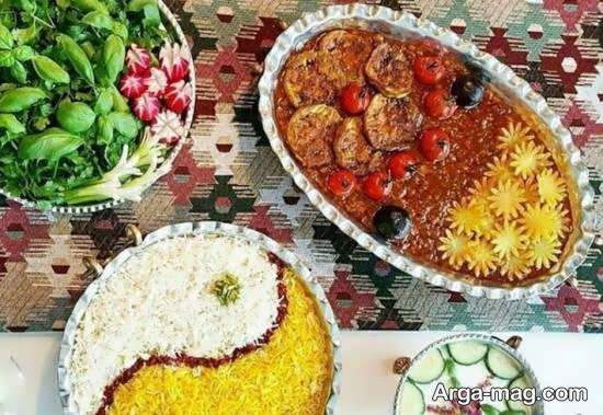 نمونه هایی ایده آل و ناب از تزیین قیمه