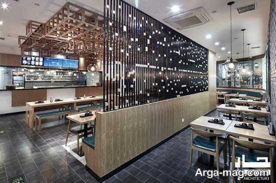 معماری داخلی رستوران زیبا