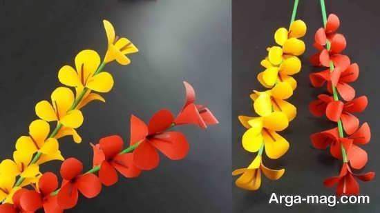 گل سازی با فوم رنگی