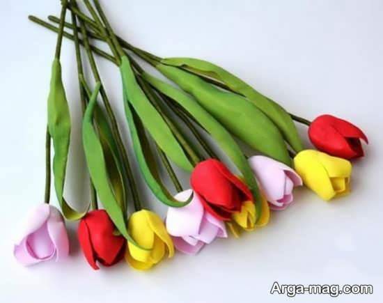 آموزش گلسازی با فوم