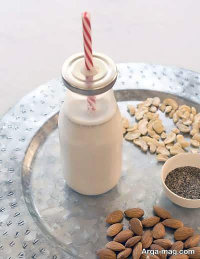 معجون چاقی شیر و پسته