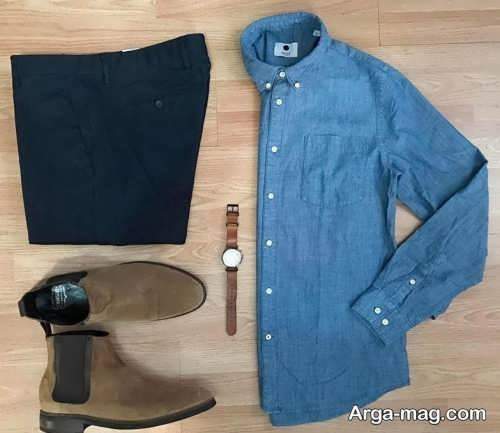 مدل ست پیراهن و شلوار مردانه شیک و جدید 