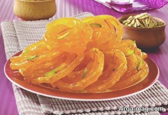 طرز تهیه زولبیا بدون نشاسته با طعم خوش خانگی