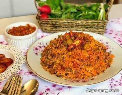 روش تهیه کرفس پلو