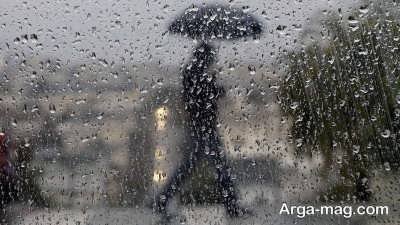 کپشن پرمحتوا درباره باران
