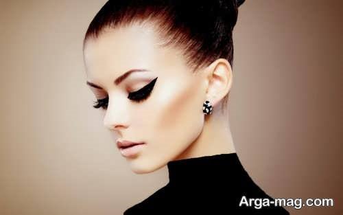 مدل آرایش چشم شیک و ساده زنانه 