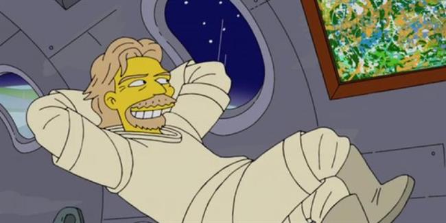 به نظر می رسد که نویسندگان سریال The Simpsons یک بار دیگر از قدرت پیشگویی خود برای پیش بینی سفر تاریخ ساز ریچارد برانسون به فضا استفاده کرده
