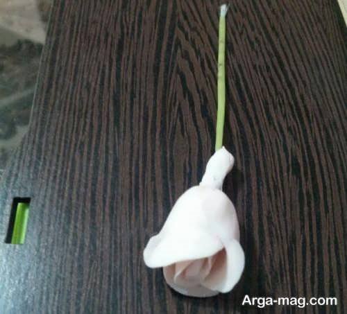 ساخت گل با خمیر