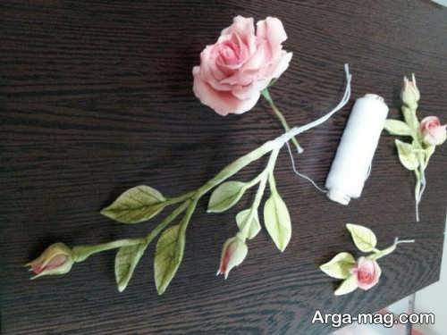 آموزش ساخت گل رز 