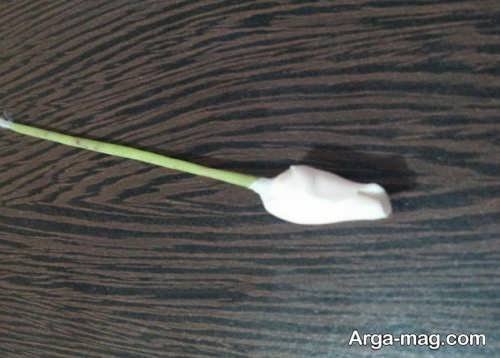 آموزش ساخت گل با خمیر