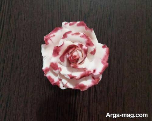 مراحل ساخت گل رز