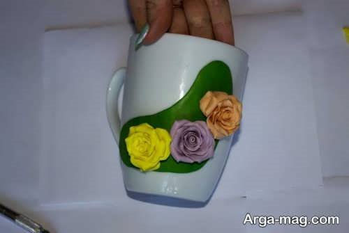 آموزش ساخت گل با خمیر