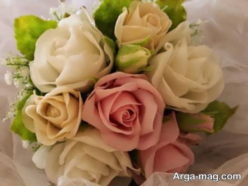 مدل گل با خمیر چینی