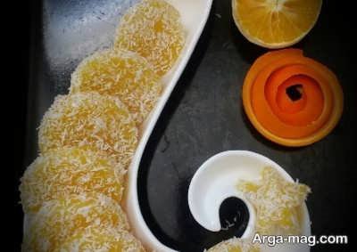 طرز تهیه لوکوم شیرینی خوشمزه ترکیه ای با دو طعم هویج و پرتقال