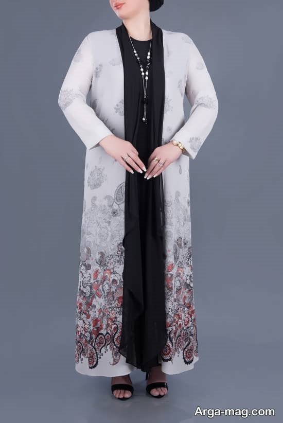 جدیدترین مدل مانتو حاشیه دار