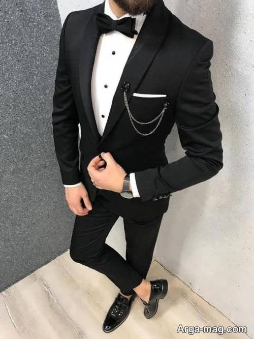 مدل کت اسموکینگ مشکی 