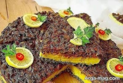 طرز تهیه کوکو سه رنگ با طعم و عطر فوق العاده