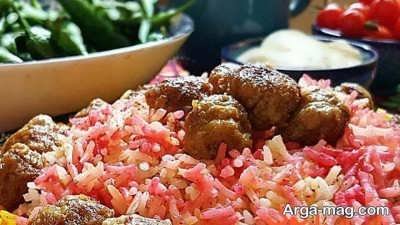 طرز تهیه سماق پلو غذایی سنتی و لذیذ