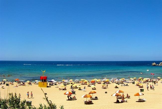 Golden Bay Beach, Island of Malta