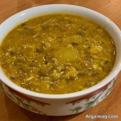 اموزش طرز پخت اشکنه عدس