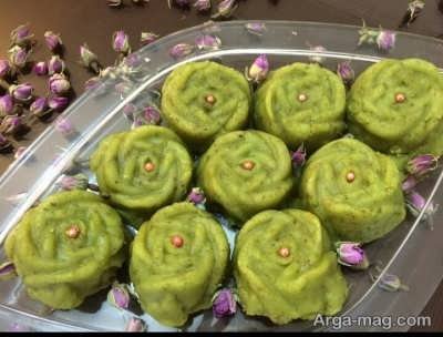 طرز تهیه حلوای پسته