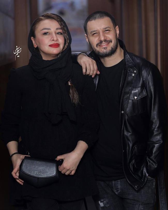 جواد عزتی و همسرش در خانه جشنواره فیلم فجر/ عکس 