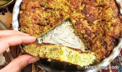 طرز تهیه کوکوی رشتی خوش طعم + نکات طلایی پخت