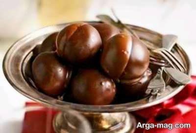 طرز تهیه دسر آلو شکلاتی خوشمزه و پرطرفدار