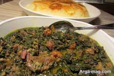 تهیه خورش اسپناساک