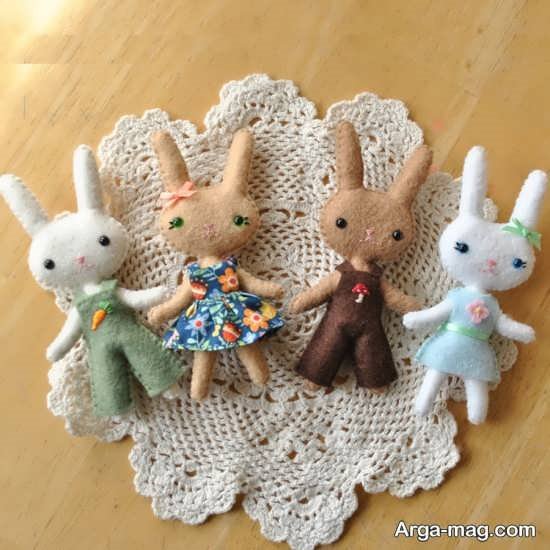 مدل های مختلف عروسک خرگوش