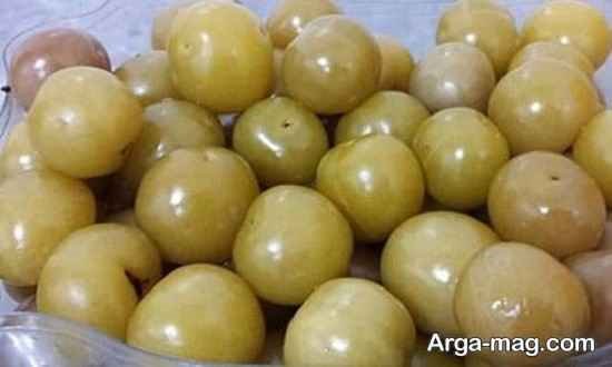 طرز تهیه ترشی آلو