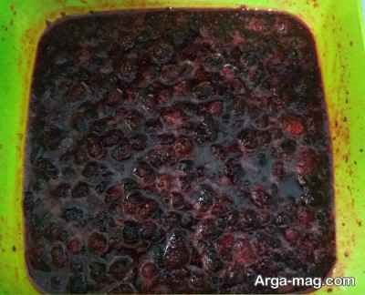 طرز تهیه مارمالاد تمشک