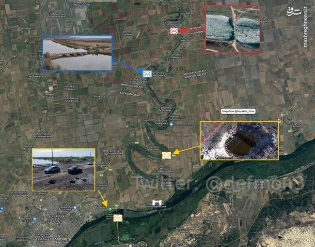 حملات سنگین توپخانه اوکراین به پل‌های ارتباطی خرسون/ سرنگونی دهمین فروند از پهپادهای بیرقدار اوکراینی/ آلمان، سامانه پدافندی IRIS-T را تا پایان تابستان به کی‌یف ارسال می‌کند +نقشه و تصاویر