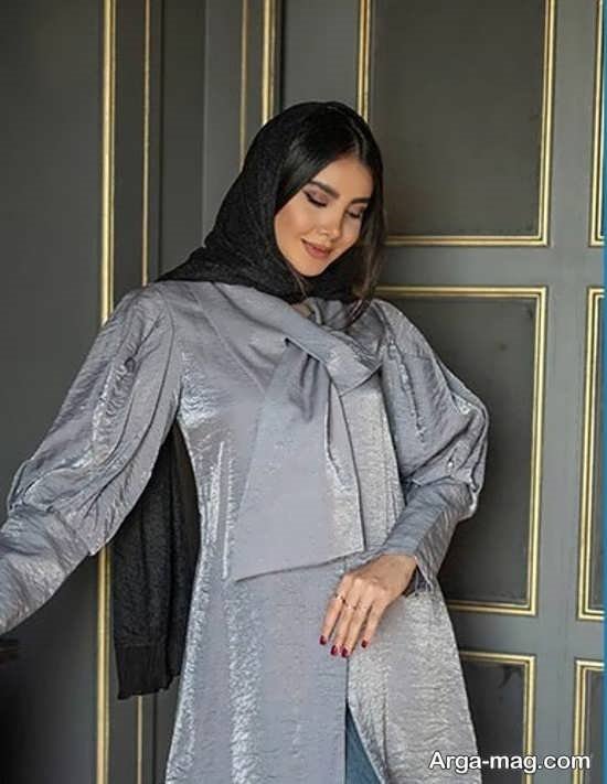سبک های جالب مانتو شیمر