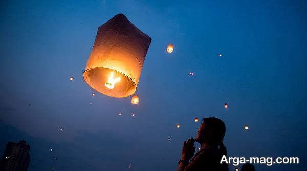 آموزش ساخت بالن آرزوها برای چهارشنبه سوری و جشن های دیگر