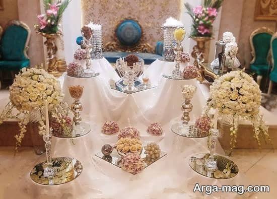 دکوراسیون وسایل سفره عقد