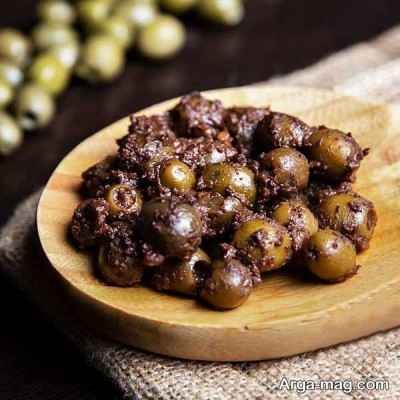 طرز تهیه زیتون پرورده رودبار