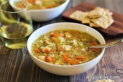 طرز تهیه سوپ مرغ و برنج مقوی با طعم لذیذ