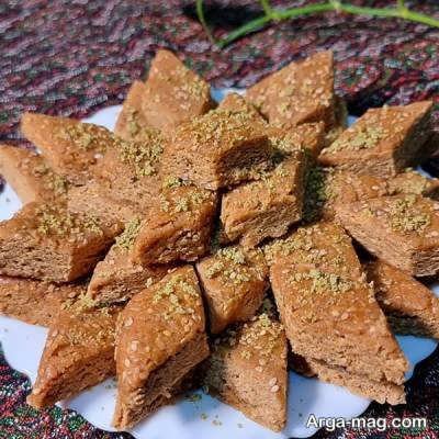 طرز تهیه حلوا سنگ شکنو سنتی