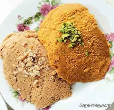 طرز تهیه حلوا کفگیری