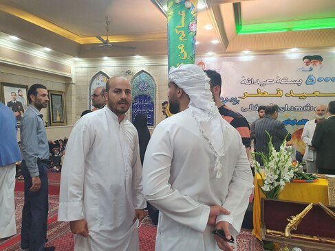 دید و بازدید عید فطر شمخانی در اهواز