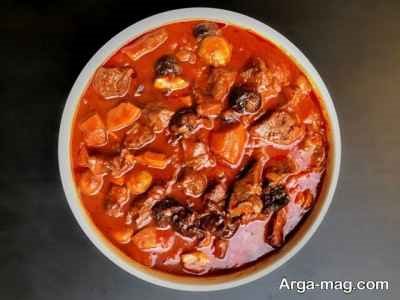 طرز تهیه خورش آلو شوشتری خوشمزه با روش اصلی