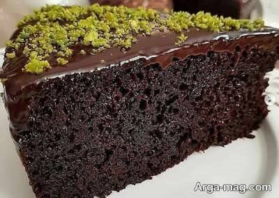 آموزش طرز تهیه کیک شکلاتی تلخ