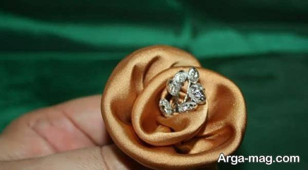 آموزش درست کردن گل پارچه ای