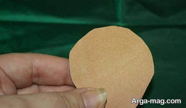 طریقه درست کردن گل با پارچه ساتن