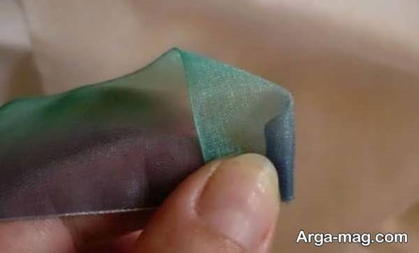 روش درست کردن گل پارچه ای