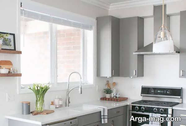 دیزاین و چیدمان جدید برای آشپزخانه های پنجره دار