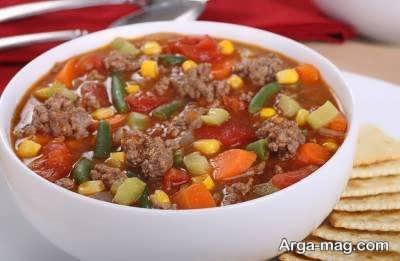 طرز تهیه سوپ میکس رستورانی