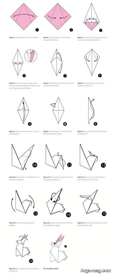 طریقه درست کردن اوریگامی حیوانات