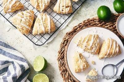 طرز تهیه اسکون نارگیلی شیرینی خوشمزه و پرطرفدار در خانه